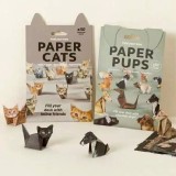 🏠DIY Paper Cats 紙動物摺摺樂(2款各1) 特價：$69