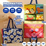 Wiggle Wiggle®六合一旅行收納袋｜亂版小花款