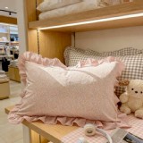 🏠韓系水洗棉碎花枕套♥️