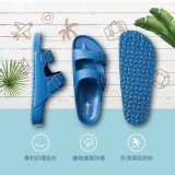 MIT 輕旅雙釦勃肯拖鞋 桃