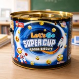 [福伯 Let's Go 太空杯可可餅乾/6g×100入]