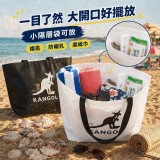 正版授權🏠KANGOL潮流品牌經典防潑水購物袋