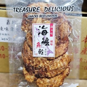 香酥辣味海鱸乾/120g 特價：$199
