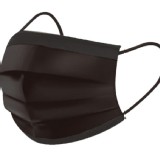 南六口罩(成人-黑色)