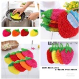 好用預購再開團》【(韓國草莓菜瓜布) (5入)