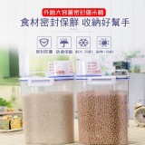 外銷大容量密封儲米桶(附量杯)材質：PP+矽膠 尺寸：29*15*7.5cm