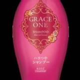 日本Kose grace one-美魔女高級洗髮精-(紅瓶)-潤澤彈力修護好康來