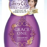 日本Kose grace one-美魔女高級洗髮精-(紫瓶)-澎鬆感不扁塌