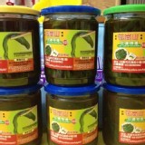 花崗山剝皮辣椒 （小辣）470g/瓶(固形物重量360g)