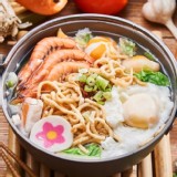 【上合味】什錦海鮮鍋意麵 一袋8入