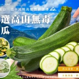 嚴選高山無毒櫛瓜1200g±10%/包(約4~7條)