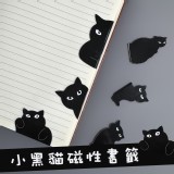 小黑貓磁性書簽(7入/組)