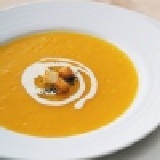 美容南瓜湯 南瓜有減肥美容的功效,完全本身的濃稠度美味效果更強餐廳賣120元.35元吃到法國口味開幕試吃特價3折 特價：$35