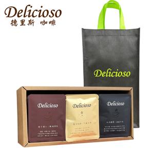 【德里斯 Delicioso】特選經典大容量濾掛式咖啡30入_附贈環保購物袋