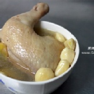 蒜頭雞湯(獨享包x4)(每份700g 一隻大雞腿+湯)含運