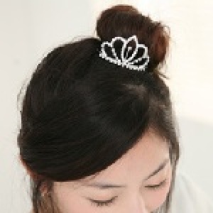 韓版可愛團子頭發飾