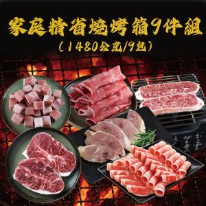 【勝崎生鮮】家庭精省燒烤箱9件組-可全家超取