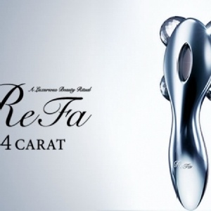 MTG ReFa 4 CARAT 太陽能 白金美容滾輪按摩器