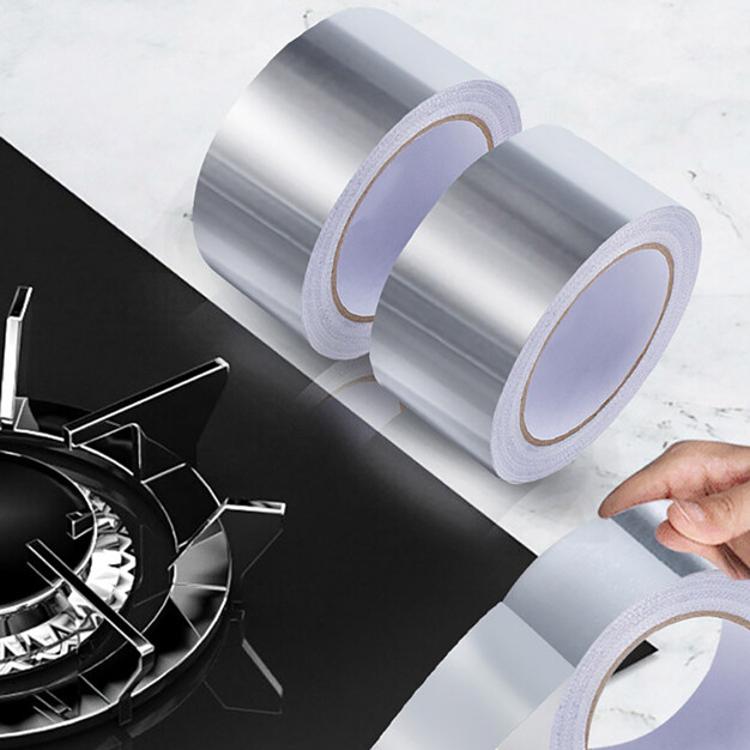 【CityStar】耐高溫隔熱廚房水槽鋁箔膠帶5cm
