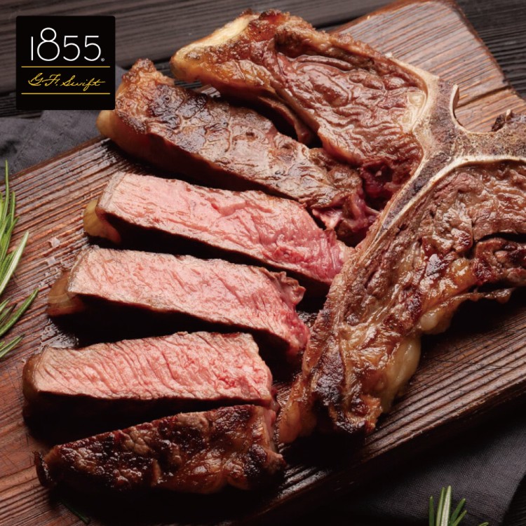 【勝崎生鮮】美國1855黑安格斯熟成10盎司丁骨牛排-可全家超取