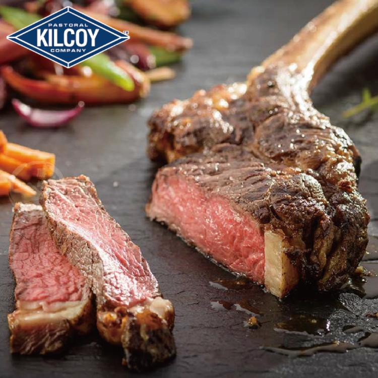 【勝崎生鮮】澳洲藍鑽S榖飼熟成戰斧牛排-可全家超取