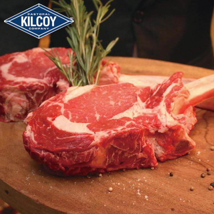 【勝崎生鮮】澳洲藍鑽S榖飼熟成戰斧牛排-可全家超取