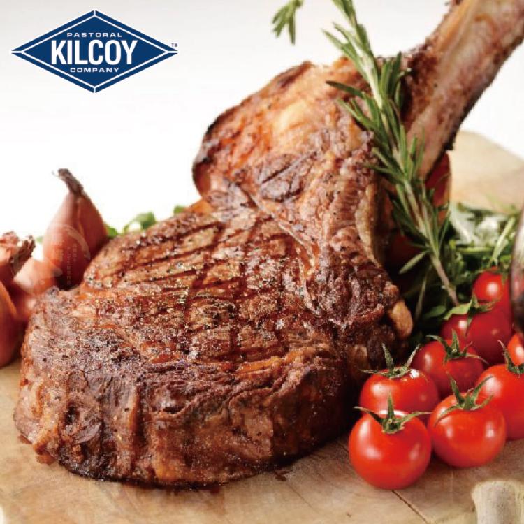 【勝崎生鮮】澳洲藍鑽S榖飼熟成戰斧牛排-可全家超取