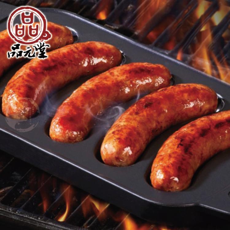 【勝崎牛排】品元堂蒜味香腸-可全家超取