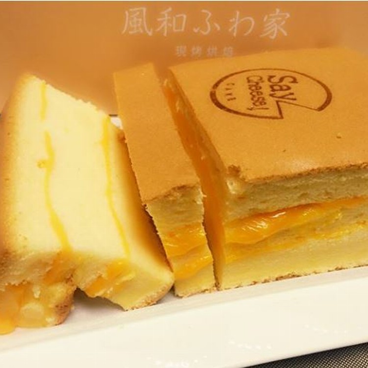 風和家-6現烤古早味蛋糕(黃金起司)