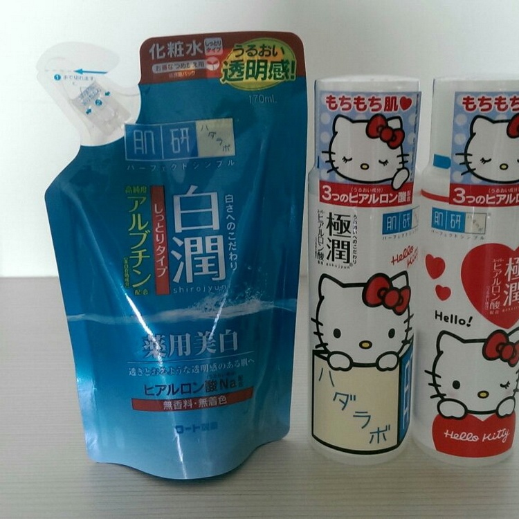 ROHTO 肌研 極潤 玻尿酸 保濕化妝水 170ml Hello Kitty 限定款