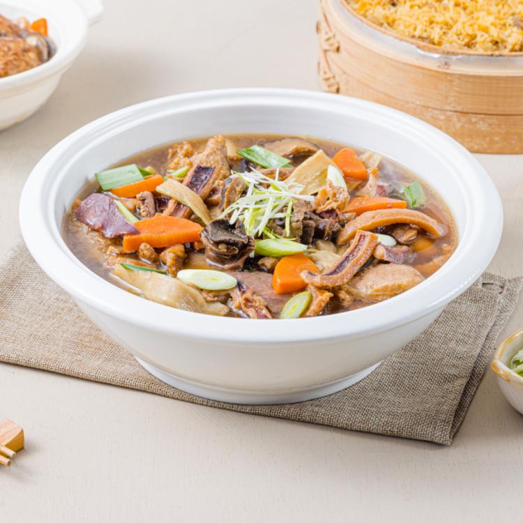 【易鼎活蝦】魷魚螺肉蒜 (真空包)