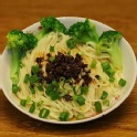 日曬麵-丁 香菇醬麵 (素食可) ５包入