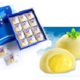 元祖 夢之月(冰淇淋雪餅)禮盒12入 草莓X4 、香草X4 、巧克力脆片X4