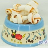 4.5吋双色純雞肉牛奶骨 3支 特價：$85