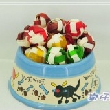 2吋雙色牛奶編織小圓球 綜合包 8個 特價：$94