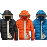 Adidas外套 秋冬款 刷毛外套 防風外套 可脫卸帽棉服 保暖外套 男L-4XL