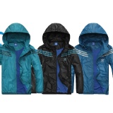 Adidas熱賣款外套 秋冬款風衣外套 可脫卸帽 保暖外套 男外套 L-4XL
