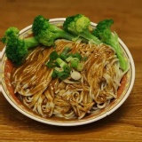 日曬麵-丁 芝蔴醬麵 (素食可) ５包入