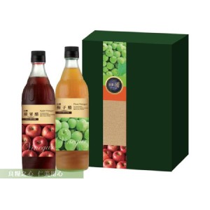 免運!【台糖】水果醋禮盒 2瓶/盒 (18入，每入423.2元)