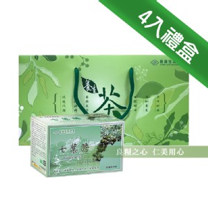 【長庚生技】四入茶品禮盒 七葉膽、桑葉茶、抹茶玉露