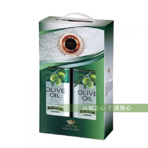 免運!【台糖】純級橄欖油禮盒 2瓶/盒 (12盒，每盒786.6元)