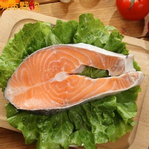 免運!【城市野炊】特厚切頂級智利鮭魚片 300g~350g/片 (16片，每片166元)