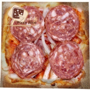 披薩市低卡脆皮義式纖米披薩-匈牙利臘腸口味 | [大合購] 披薩市Pizza ♤