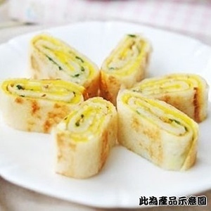 【金品】芝麻加蔥蛋餅皮(68g/片) - 中二廚