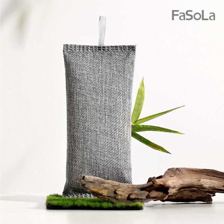 FaSoLa 多用途吸濕除臭竹碳包2入-長效型