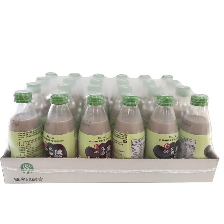 【羅東農會】羅董特濃低糖台灣青仁黑豆奶(24瓶/箱)
