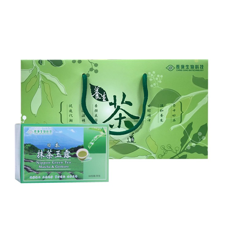 【長庚生技】四入茶品禮盒 七葉膽、桑葉茶、抹茶玉露