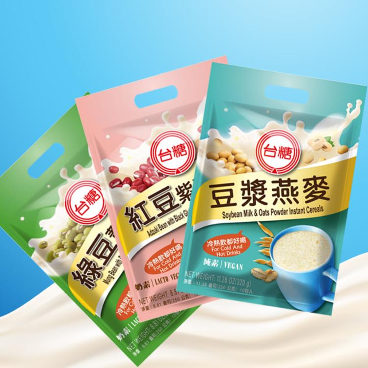 【台糖】沖調新品(10包/袋) 豆漿燕麥、綠豆薏仁銀耳、紅豆紫米藜麥