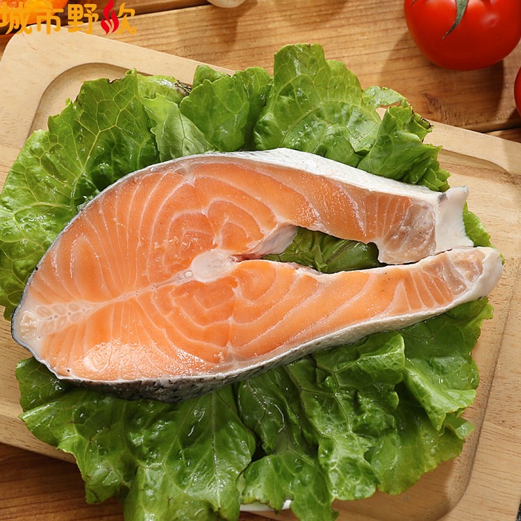 免運!【城市野炊】3片 特厚切頂級智利鮭魚片 300g~350g/片