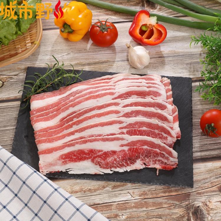 【城市野炊】美國牛五花肉片(500g+-10%/盒）
